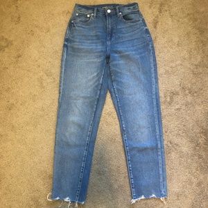 High-Waisted Mom Jeans